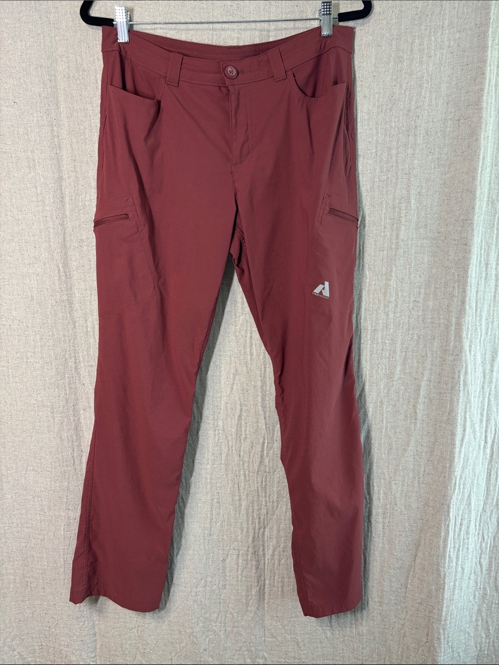 Eddie Bauer Women's Cargo Pants in Burgundy